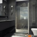 Душевые кабины MaybahGlass 198x60 MGD-802-5 (сатин стекло/хром матовый)