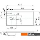 Умывальники Акватон Лайн 100 1A72853KLF01L