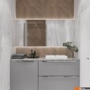 Умывальники Lauter 21441B + клапан 21190W + сифон 21635W (белый матовый)