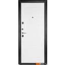 Металлические двери Guard Классика MG60 87х205 правая (черное серебро/белый ясень)