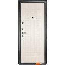 Металлические двери Guard MG60 МДФ 87х205 левая (черное серебро/белый ясень)