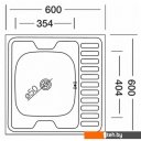 Кухонные мойки КромРус EC-209M RUS (правая)