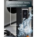 Полотенцесушители Granula Квадро Вертикаль 15х100 (терморегулятор с таймером, черный)