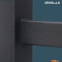 Полотенцесушители Granula Квадро 50x60 (терморегулятор с таймером слева, черный матовый)