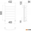 Полотенцесушители TERMINUS Классик П6 400x600 (RAL 9005 черный)