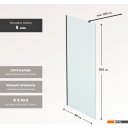 Душевые кабины Benetto BEN-602 BLC 80х200