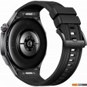 Умные часы и браслеты Huawei Watch GT 6 Pro 46 мм (черный, с черным силиконовым ремешком, международная версия)