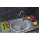 Кухонные мойки Marblan Ovata R (серебристый)