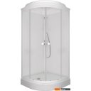Душевые кабины Saniteco SNT CL-90 90х90 (белый/прозрачное стекло)
