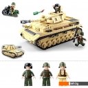 Конструкторы Sluban Армия ВОВ Немецкий танк PanzerIV M38-B0693 9019764