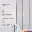 Душевые кабины AM.PM X-joy 90x90 W94G-403-9090-MT1K (серебристый/прозрачное стекло)
