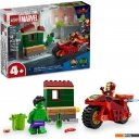 Конструкторы LEGO Super Heroes Железный человек на мотоцикле и Халк 76287