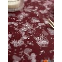 Предметы сервировки Моготекс Красные морозные ветки 02ШС8-14-КВ рис.2634/010101 (220x150)