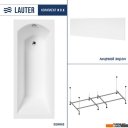 Ванны Lauter Amelia 180 21204080 (с каркасом, лицевым экраном белого цвета)