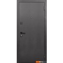 Металлические двери Guard 96x205x7 правая (серебристый/белый матовый)