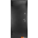 Металлические двери Guard Термо MG75 87х205 левая (черное серебро/серый)