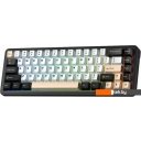 Клавиатуры AULA F65 (черный/белый/розовый)