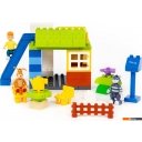 Конструкторы Полесье Дядя Федор, Матроскин и Шарик отдыхают в деревне 23401 (46эл)