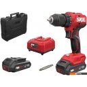 Шуруповерты, гайковерты, электроотвертки Skil DL6280SE20 (с 2-мя АКБ, кейс)