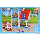 Конструкторы Unicon Скорая помощь 9826954 (68эл)