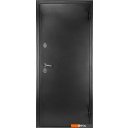 Металлические двери Guard Термо MG75 87х205 правая (черное серебро/серый)