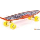 Скейтборды, лонгборды Полесье 89588 59 см (красный/желтый)
