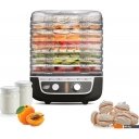 Сушилки для овощей и фруктов Великие Реки Волга-9 (черный/белый)