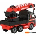 Игрушечный транспорт Полесье Автомобиль-кран с краном Mammoet Volvo 56979