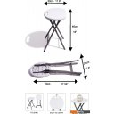 Кемпинговая мебель Sundays AC-D96 (белый)