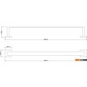 Аксессуары для ванной и туалета Lauter 21SH71012 (Matt Black)