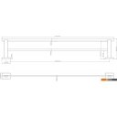 Аксессуары для ванной и туалета Lauter 21TS1012 (Matt Black)