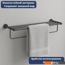 Аксессуары для ванной и туалета Lauter 21TS2012 (Matt Black)