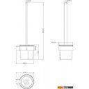 Аксессуары для ванной и туалета Lauter 21TS3023 (Matt Black)