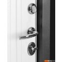 Металлические двери Guard MG60 МДФ/МДФ 87х205 правая (серый/белый ясень)