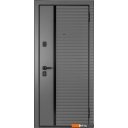 Металлические двери Guard MG75 МДФ/МДФ 87х205 правая (серый/белый ясень)