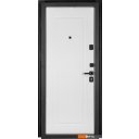 Металлические двери Guard MG75 МДФ/МДФ 87х205 правая (серый/белый ясень)