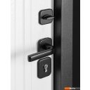 Металлические двери Guard MG75 МДФ/МДФ 87х205 правая (серый/белый ясень)