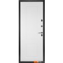 Металлические двери Guard Термо MG109 86x205 правая (черное серебро/белый ясень)