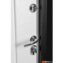 Металлические двери Guard Термо MG109 96x205 правая (черное серебро/белый ясень)