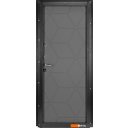 Металлические двери Guard Термо MG75 97х205 левая (черное серебро/серый)