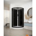 Душевые кабины Domani-Spa Simple 99 90x90 DS01Sm99LBT00.Gt-V1.2-Black