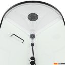 Душевые кабины Domani-Spa Simple 99 High Black DS01Sm99HWCl00.Gt-V1.2-Black (белый/прозрачное стекло)