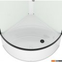 Душевые кабины Domani-Spa Simple 99 High Black DS01Sm99HWCl00.Gt-V1.2-Black (белый/прозрачное стекло)