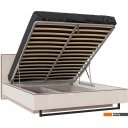 Кровати Ангстрем Милагро спальня с ПМ Малага-811.26 (М) (Simple 29/кашемир серый/оМ02)