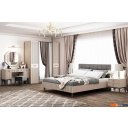 Кровати Ангстрем Хилтон спальня ХТ-800.26 исп.22 (Д2, кашемир серый)