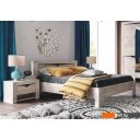 Кровати Мебельград Соренто с ортопедическим осн. 180x200 (дуб бонифаций/кофе структурный матовый)