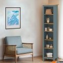 Полки, стеллажи, системы хранения Mio Tesoro Сага 50 2.08.07.100.16 (темно-бирюзовый/ясень)