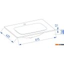 Умывальники Lauter Emma стеклянный (матовый)