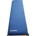 Туристические коврики Sundays ZC-SIM001-2 (10см, 2шт, синий)
