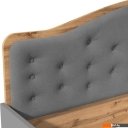 Кровати Modula Карпин INV01KM-2S-2056/987/1116(06) (серый/дуб натюрель/серый ткань)